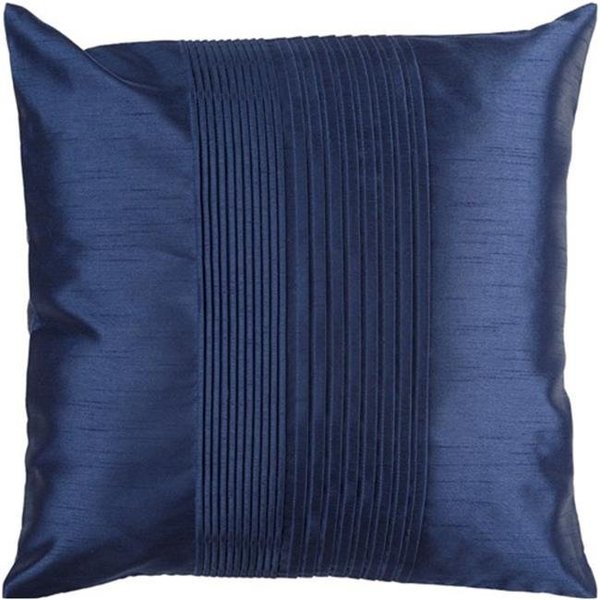 Surya Surya Rug HH029-2222P Square Cobalt Decorative Poly Fiber Pillow 22 x 22 in. HH029-2222P
